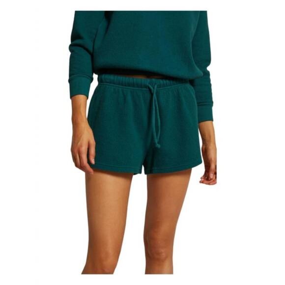 NEW PERFECTWHITETEE bonham drawstring shorts in emerald - Picture 1 of 3